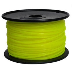 Plastic  PLA 3mm color Yellow, 1kg spool