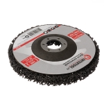 Stripping disc<gtran/>  made of foamed abrasive, black 125 * 22.2 * 13mm<gtran/>