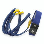 Anti-static bracelet<gtran/> RH-6012 (with blue wire), blue<gtran/>