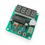 Radio constructor  Clock, 4-digit indicator