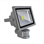 LED floodlight  20W/0.5W cold light, motion sensor