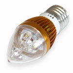 Лампа Світлодіодна LED 3w E27 скляна колба