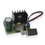 Module  LM317 regulated regulator+voltmeter