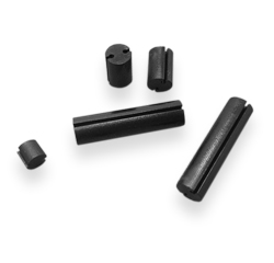 Чорна пластикова стойка для світлодіода 3-pin 3-5мм висота 5мм