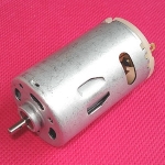 Electric motor R-550, 12VDC(6-24V), 0,4A, 8600rpm