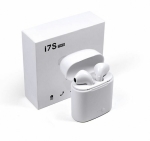 Навушники-гарнітура Bluetooth i7S TWS c боксом для зарядки