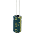 Capacitor CD110 220uF 16V 6*11 105C [Low ESR]