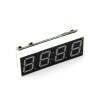 Module  Clock+voltmeter+thermometer 0.56 " red