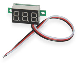 Module Voltmeter 0-30 V display 0.36 inch, green