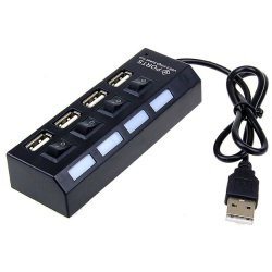 Конвертер USB HUB 2.0 4-port swich