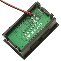 Module Voltmeter-indicator battery 12-72V red V2