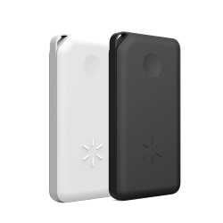 Power Bank з Qi беcпроводной зарядкою W6 10000mah білий