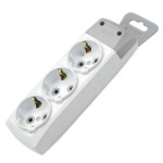 Plug-in block 930100 3 sockets with grounding [16A, 250V]