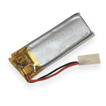 Li-pol battery<gtran/>  501230P, 130mAh 3.7V with protection board<gtran/>