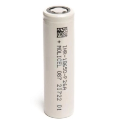 Аккумулятор Li-ion Molicel INR18650-P26A 2600mAh 3.7V б/защиты 35A