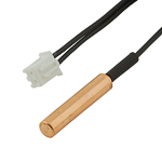 temperature sensor NTC 150K 1% B3435 copper sleeve 5x25, cable 2 m.