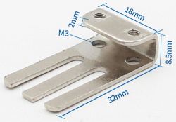  Bracket for sensors of the PL SN TL series