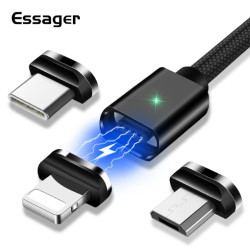 Наконечник USB Apple Lightning до магнітного кабелю Essager