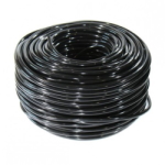 A tube PVC 3.2mm*0.7mm black 1m