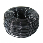 A tube PVC 5mm*1.5mm black 1m