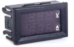 Module Amperevoltmeter 0-100V 10A red-blue
