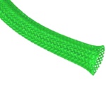 Cable braid snake skin 4mm, light green