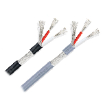 Signal cable UL2547 2x26AWG (7*0.14) PVC black