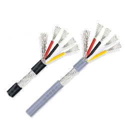 Signal cable UL2547 4x26AWG (7*0.14) PVC black