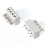 Screwless terminal block WJ235A-5.0-04P-11A-00A Gray