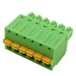 Pluggable terminal block XK15EDGKD-3.5-06P