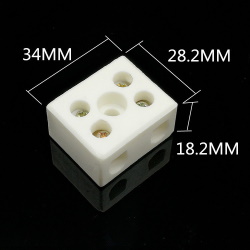 Connector XF20A-2P ceramic 250V 20A