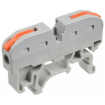 Connector<gtran/> WG-1 on DIN rail<gtran/>