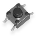 Tack switch TACT 4.5x4.5-6mm SMD
