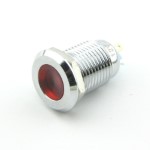 Индикатор антивандальный GQ12F-D/12/R  indicator light Red LED
