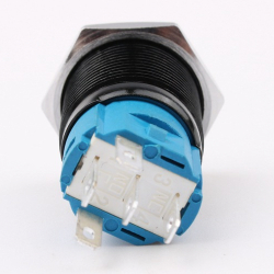 Кнопка антивандальная FT16Q-F11/E синє підсвічування 12v AC/DC
