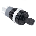 Toggle switch<gtran/> HSD16NZ-11ZX2/J/ABLACK 220V RED+SOCKET