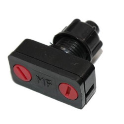  Push button switch  PBS-17A ON-OFF Black