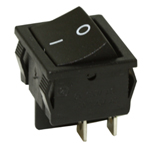 Key switch KCD1-201-6 ON-OFF 4pin black