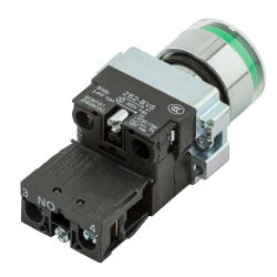 Panel button XB2-BW3361 1NO 10A OFF- (ON) 220V LED Green