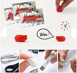  Self-hardening silicone  V-Tie RED fix&form self-setting silicone (3x7g)