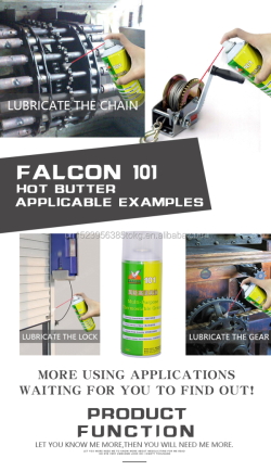 Waterproof lubricant for locks Falcon 101 [spray 450ml] heat resistant