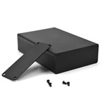 Корпус алюмінієвий<gtran/> 100*64*24MM aluminum case BLACK