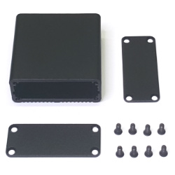 Корпус алюмінієвий 45*45*18.5MM aluminum case BLACK