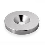 Neodymium mounting magnet<gtran/> D10*H4-3/7, N38