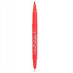 Permanent marker  double G-902, line 1.0+0.5mm, red