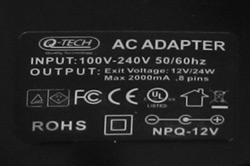 Power Supply 12V, 2A multifunction