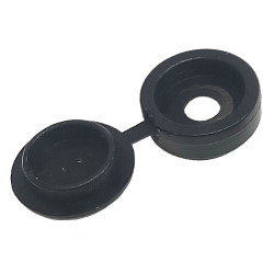 Plastic cap for screw SC-M5 Black