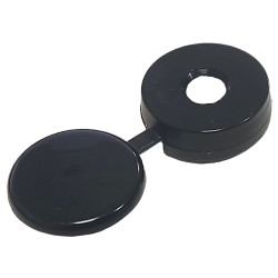Plastic cap for screw SC-M4 Black