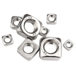 Stainless steel nut  m5x7.85x3.55 square stainless steel. 304