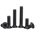 Screw M2.5x10mm concealed. PH black